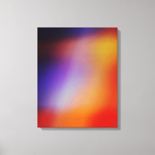 Lila-gelb-rot-orange-Abstrakte Canvas drucken Leinwanddruck