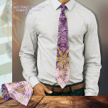 Lila-Gelb-Schwarz-Muster Neck Tie Krawatte<br><div class="desc">Karo aus dieser wunderschönen Krawatte,  die aus einem lila,  schwarzen und gelben Sternmuster besteht. Dieses Farbverlaufsmuster macht eine interessante modische Krawatte und könnte für ihn ein großartiges Geschenk sein.</div>