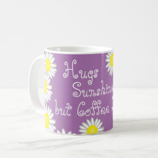 Lila Gelb- und Weißschwanz-Fun-Sprichwort Kaffeetasse