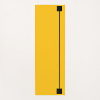 lila-gelbe Yogamat Yogamatte