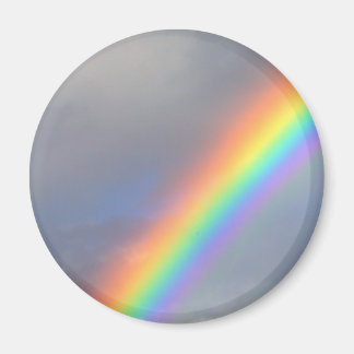 lila-gelber Roter Regenbogen Magnet