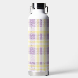 LILA & GELBES OSTER-KAROMUSTER TRINKFLASCHE