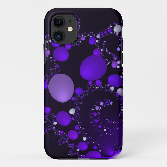 lila Geleebohnen Case-Mate iPhone Hülle (Rückseite)