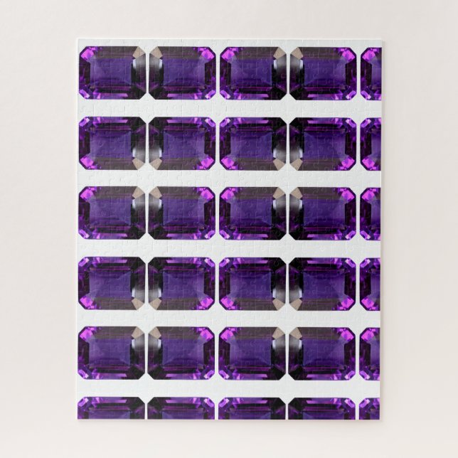Lila Gemstone-Kronchakra (Vertikal)