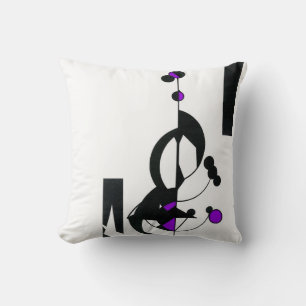 Lila Geo Pillow Kissen
