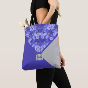 Lila Geometrie Tasche