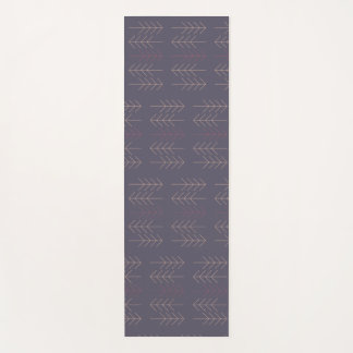 Lila Geometrisch Yogamatte