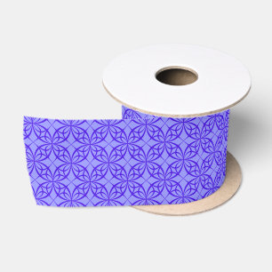 Lila geometrisches Band Satinband