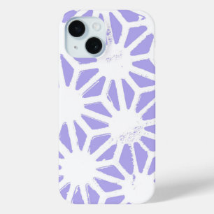 Lila geometrisches Muster Case-Mate iPhone Hülle