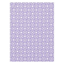 Lila geometrisches Nahtloses Muster Tischdecke