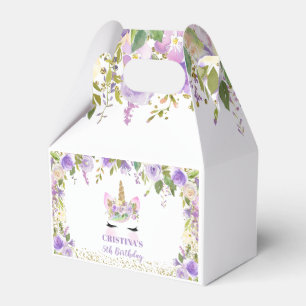 Lila Geschenkschachtel