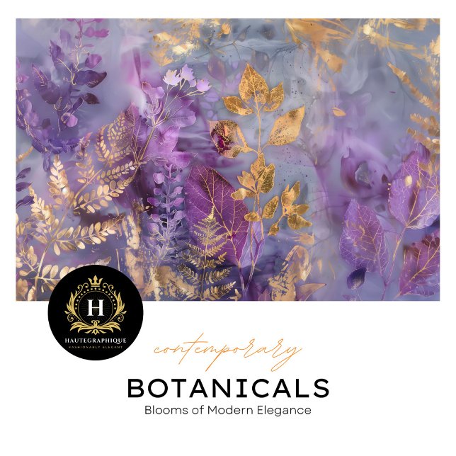 Lila Gewebe aus botanischer Eleganz Seidenpapier (Von Creator hochgeladen)