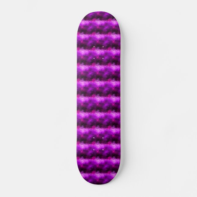 Lila Gewebe Skateboard (Vorderseite)