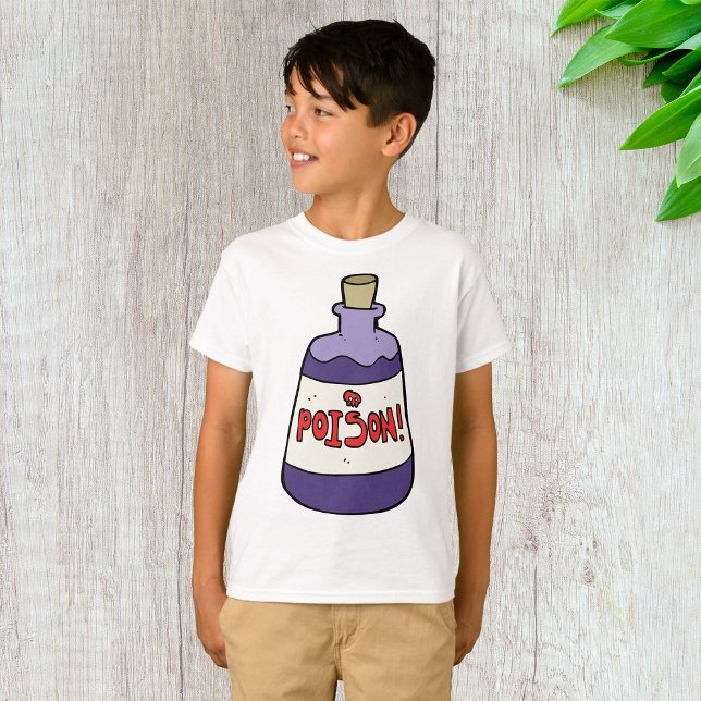 Lila Giftflasche T-Shirt (Von Creator hochgeladen)