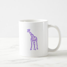 LILA GIRAFFE KAFFEETASSE