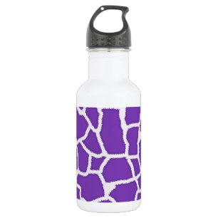 Lila Giraffe Trinkflasche