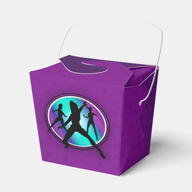 Lila Girls Spy Gastgeschenk Box Geschenkschachtel (Vorderseite)