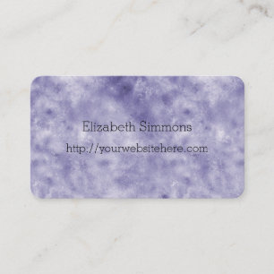 Lila Glam Visitenkarte