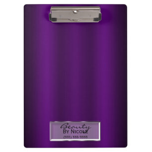 Lila Glanz Schimmer Elegant Schick Glam Persönlich Klemmbrett