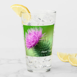 Lila Glasscheibe Glas