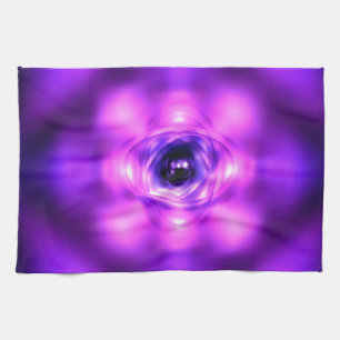 Lila Glimmeratom Handtuch
