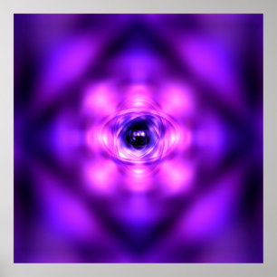 Lila Glimmeratom Poster