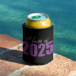 Lila Glitzer 2025 Dosenkühler