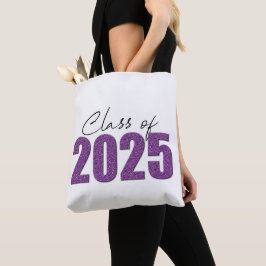 Lila Glitzer 2025 Tasche