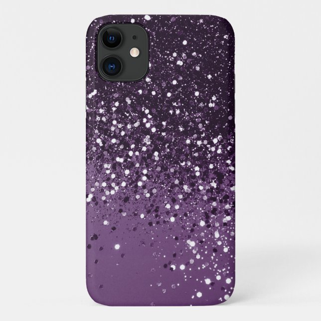 LILA Glitzer Dream #1 #shiny Case-Mate iPhone Hülle (Rückseite)