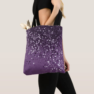 LILA Glitzer Dream #1 #shiny Tasche