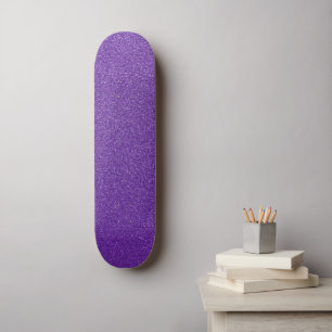 Lila Glitzer, Funkeln, Glitzer Hintergrund Skateboard