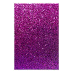 Lila Glitzer-Hintergrund-Glittery Schein Poster