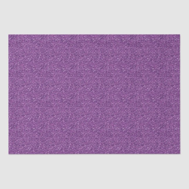 Lila Glitzer Seidenpapier (Vorderseite)