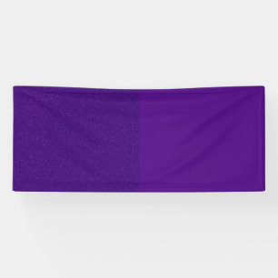 Lila-glitzerndes linkes Akzentbanner – Anpassbar Banner