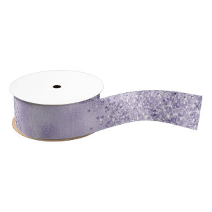 Lila Glitzy Glitzer           Ripsband