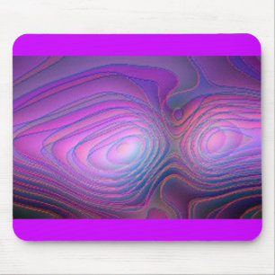 Lila Glühen Mousepad