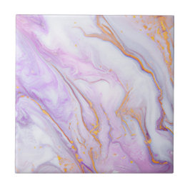 Lila Gold 3 Marmorsteine Keramik Tile Fliese