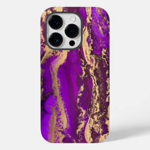 Lila Gold iPhone 14 Pro Gehäuse Case-Mate iPhone 14 Pro Hülle
