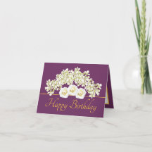 Lila Goldene Bouquet Orchids Rose Gerne zum Geburt