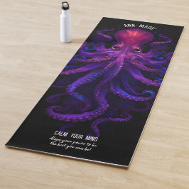 Lila Gothic Tentacles Sea Kraken Kratopus Yogamatte