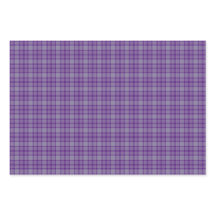 Lila Grau Karo Tartan