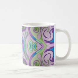 Lila Green Fantasy-Tasse Kaffeetasse