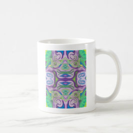 Lila Green Fantasy-Tasse Kaffeetasse