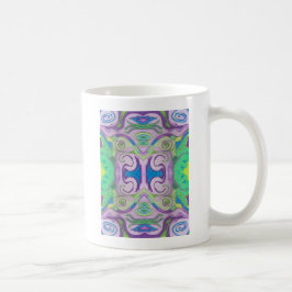Lila Green Fantasy-Tasse Kaffeetasse