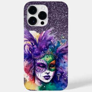 LILA GREEN GOLD MARDI GRAS FRAU Case-Mate iPhone 14 PRO MAX HÜLLE