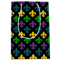 LILA GREEN GOLD MARDI GRAS SYMBOL