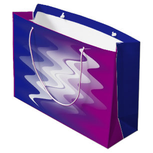 Lila Große Geschenktüte