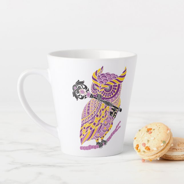 Lila Großes Horn Milchtasse (Beispiel)