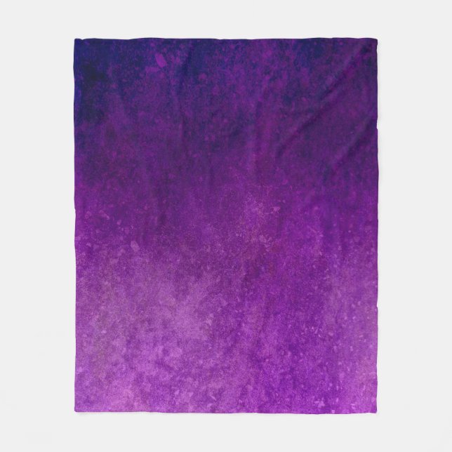 Lila Grundiertextur Fleecedecke (Vorderseite)