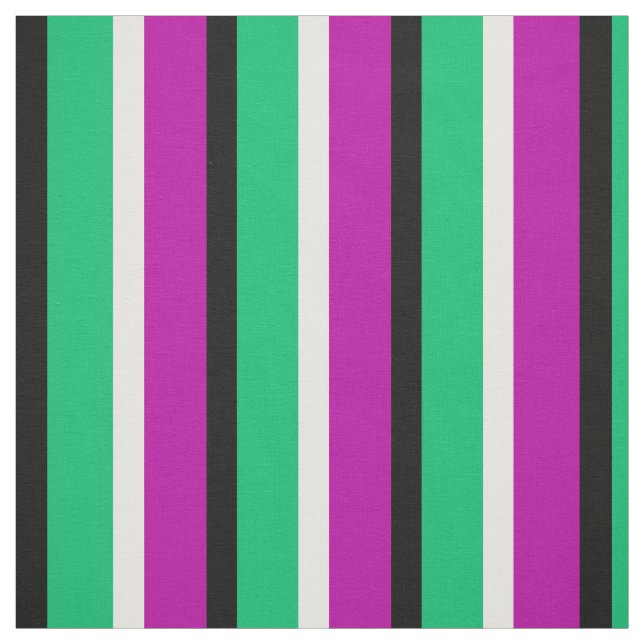 Lila grüne Streifen Stoff (Muster)